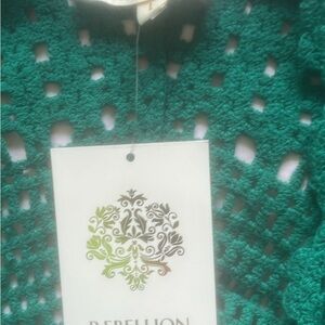 Rebellion Teal Crochet Design